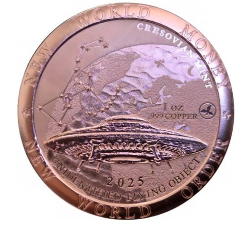 USA  Anunnaki 1 oz Cu.999 2025