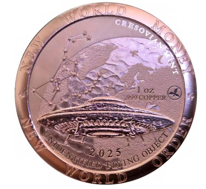 USA  Anunnaki 1 oz Cu.999 2025