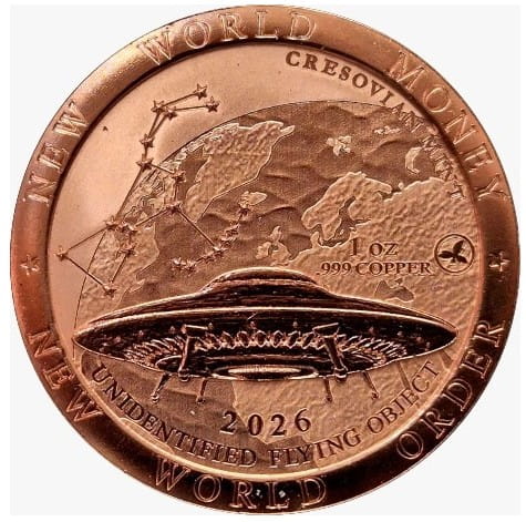 USA Reptilians 1 oz Cu.999 2026