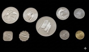 Bahamy Zestaw x  9 1974