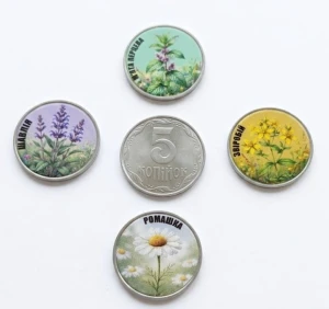 UKRAINA 4 x 5 kopiejek Zagrożona przyroda 2026 III