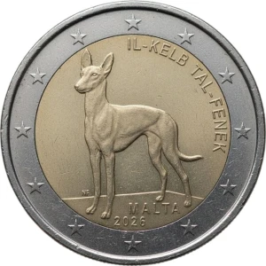 2 euro Malta Il-Kelb Tal-Fenek 2026