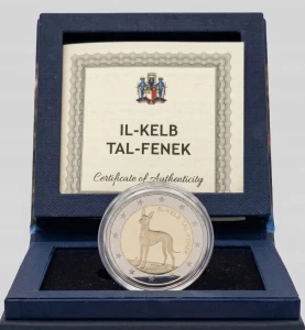 2 euro Malta Il-Kelb Tal-Fenek 2026 proof