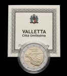 2 euro Malta Valetta 2026 proof