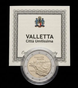 2 euro Malta Valetta 2026 proof
