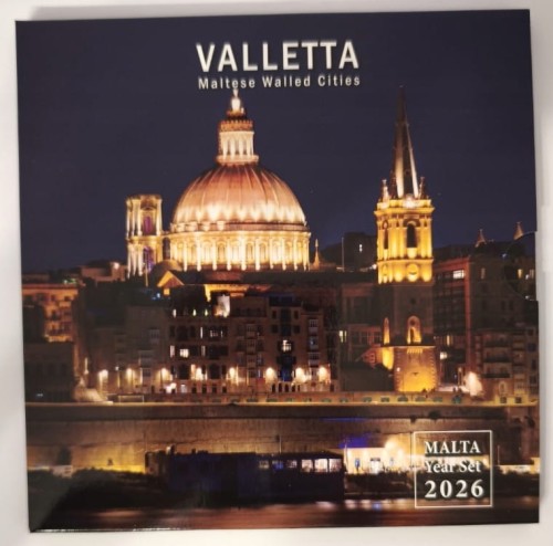 Euro set Malta zestaw menniczy x 9 2026