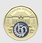 Kanada 1 $  Sąd Najwyższy 2025 kolor