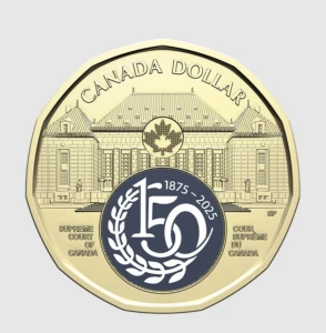 Kanada 1 $  Sąd Najwyższy 2025 kolor