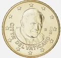 Watykan 50 c Benedykt XVI 2011
