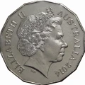 Australia 50 c Rok Konia 2014