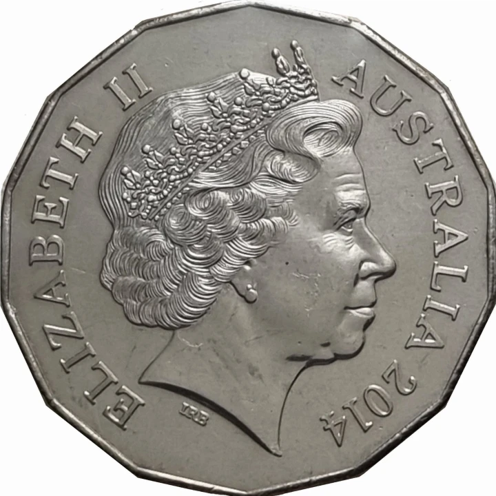Australia 50 c Rok Konia 2014