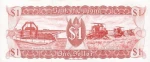 Gujana 1 $ Wodospad Kaiteur 1992 P-21g