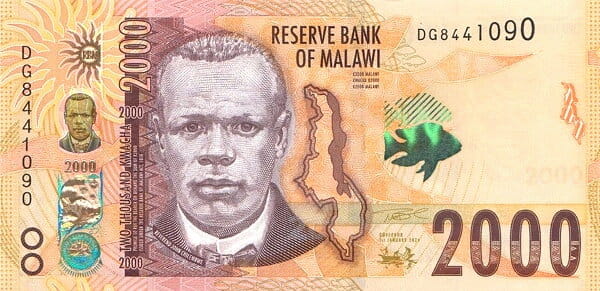 Malawi 2000 MK 2024 P-70c