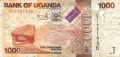Uganda 1000 szylingów Antylopy 2024 P-49h