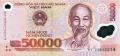 Wietnam 50 000 Dong Chu Tich Ho Minh 2023 P-121q