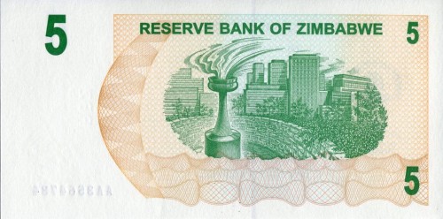 Zimbabwe 5 Z$ 2006 p-38