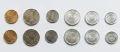 Zestaw menniczy Chiny kwiaty x 6