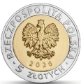 5 zł Zespół pałacowo-parkowy w Kozłówce 2026 nr 23 + blister + kapsel