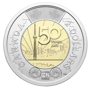 Kanada 2 $ Wieża CN 2026