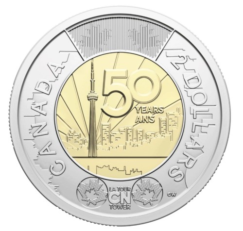Kanada 2 $ Wieża CN 2026