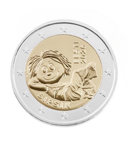 2 euro Estonia Sipsik 2026