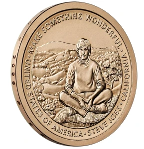 USA 1$ Innowacja California Steve Jobs 2026 nr32