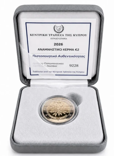 2 euro Cypr Przewodnictwo w UE 2026 proof