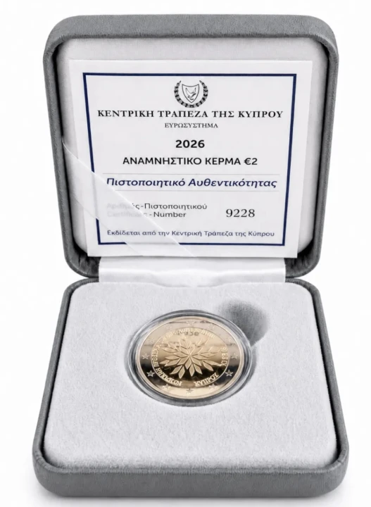 2 euro Cypr Przewodnictwo w UE 2026 proof