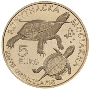 5 euro Słowacja Żółw błotny 2026