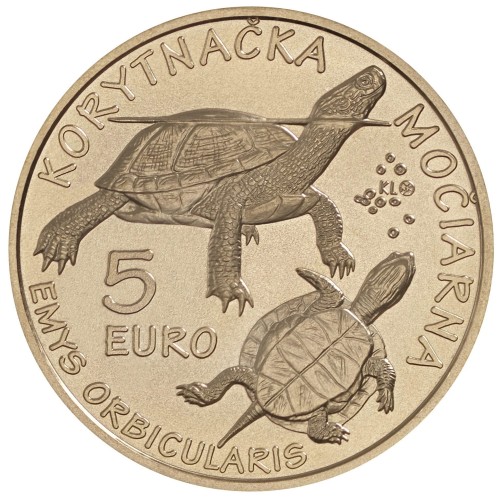 5 euro Słowacja Żółw błotny 2026
