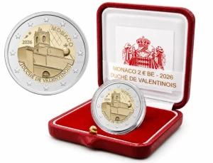 2 euro Monako Księstwo Valentinois 2026