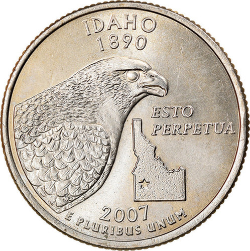 USA 25 c IDAHO 2007