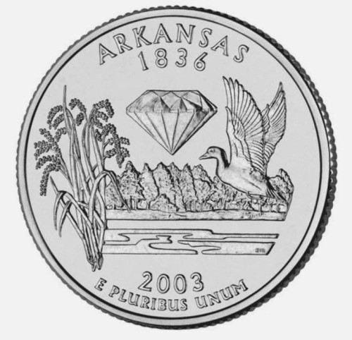 USA 25 c Arkansas 2003