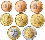 Euro set Włochy zestaw menniczy x 8 2008