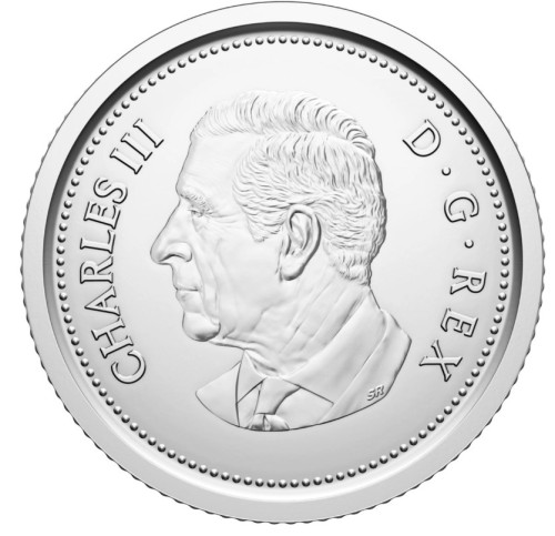Kanada 10 cent Żaglowiec / Karol III 2026