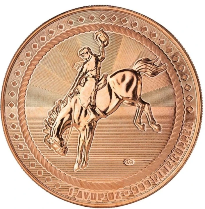 Cowboy with Buffalo 1 oz Cu.999 2026