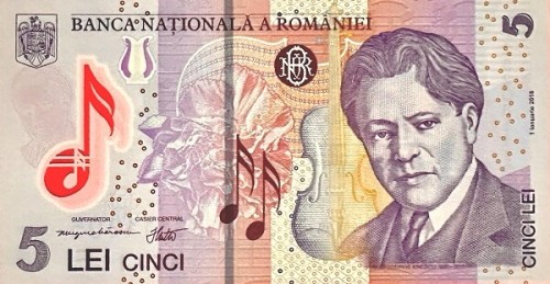 Rumunia 5 leu Opera 2025 P-118l