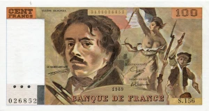 Francja 100 franków 1989 P-154d.2
