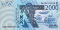 Senegal- Afryka zach. 2000 CFA Ryby 2024 P-716K