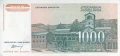 Jugosławia 1000 dinarów Monastyr w Cetinje 1994 P-140