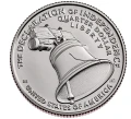 USA 25 c Declaration of Independence 2026 nr3