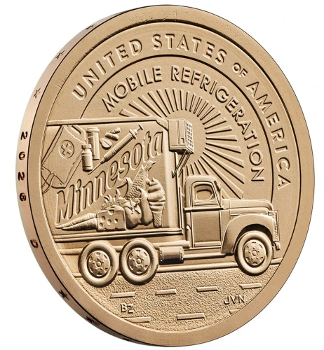 USA 1$ Innowacja Minnesota Mobile refrigeration 2026 nr33