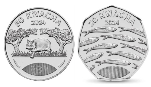 Malawi 50 + 20 kwacha Zwierzęta 2024