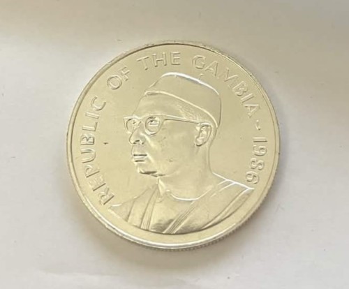 Gambia 10 dalasi XIII Igrzyska Wspólnoty Narodów, Edynburg 1986 1986