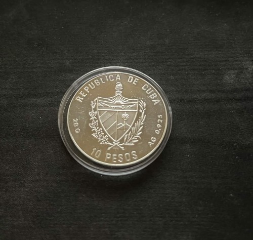 Kuba 10 peso Barcelona 1992 - koszykówka 1990