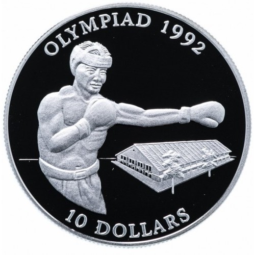 Wyspy Salomona 10 dolarów Barcelona 1992 1992