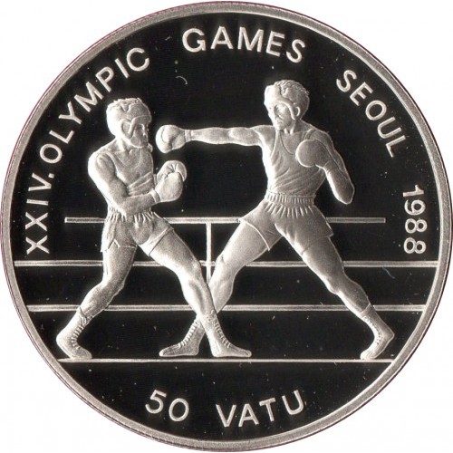 Vanuatu 50 vatu Seul 1988 - boks 1988