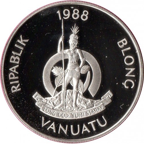 Vanuatu 50 vatu Seul 1988 - boks 1988