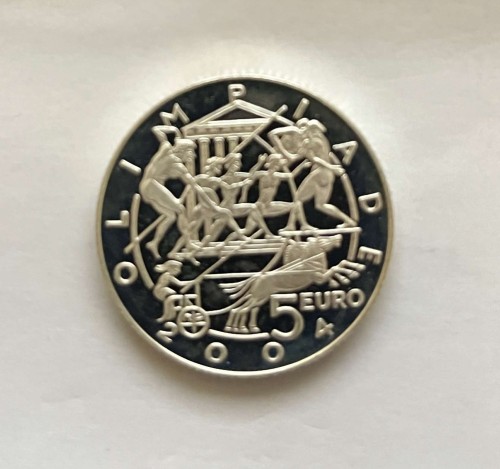 San Marino 5 euro XXVIII Letnie Igrzyska Olimpijskie, Ateny 2004 2003