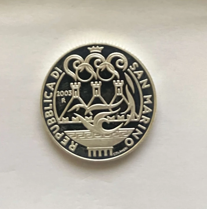 San Marino 5 euro XXVIII Letnie Igrzyska Olimpijskie, Ateny 2004 2003